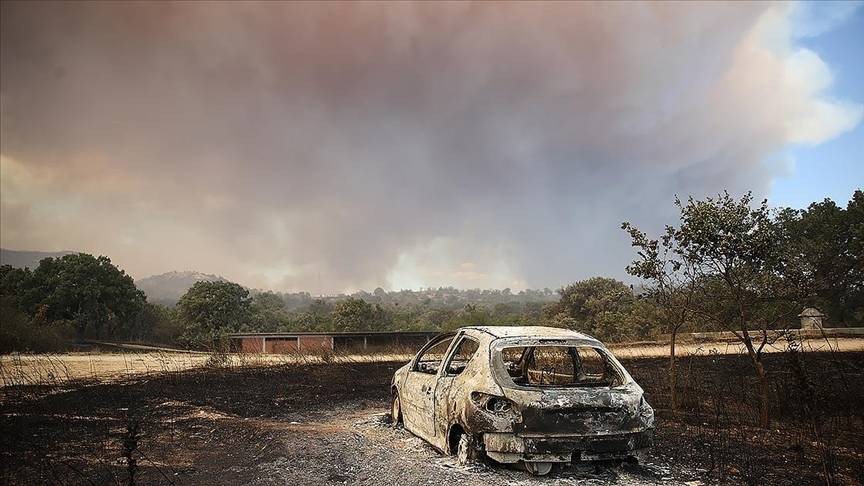 Meriç Bölgesi'nde yanan ormanlık alanda ceset bulundu - Resim: 30